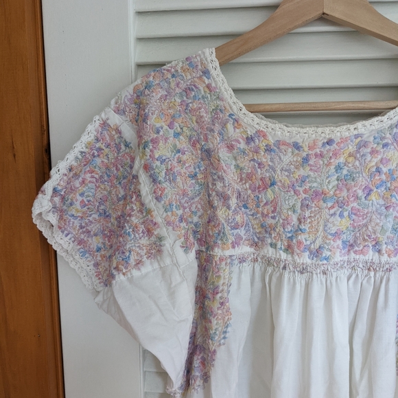 Vintage embroidered maxi dress - Picture 2 of 6